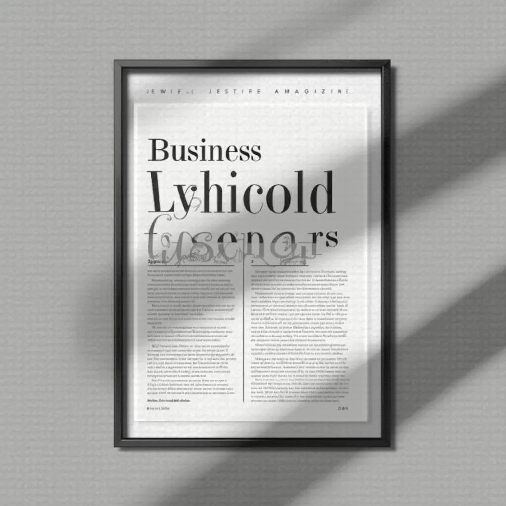 Artículo en Revista de Negocios